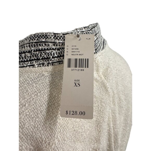 Dolan Left Coast Collection Textured Knit Open Cardigan Jacket XS Neutral Tones - Picture 10 of 14